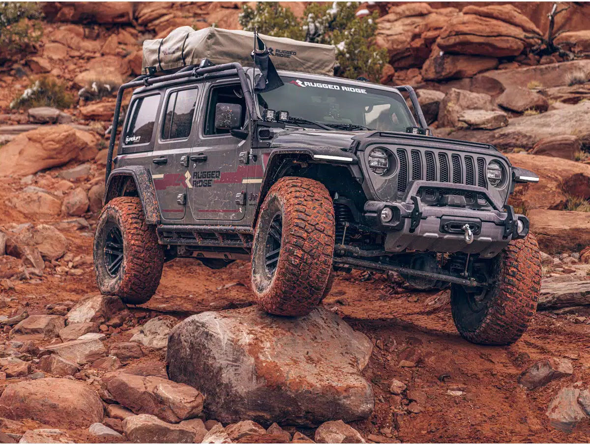 Rugged Ridge (OMI) 11640.51 MAX-TERRAIN FENDER FLARE SET, FRONT & REAR