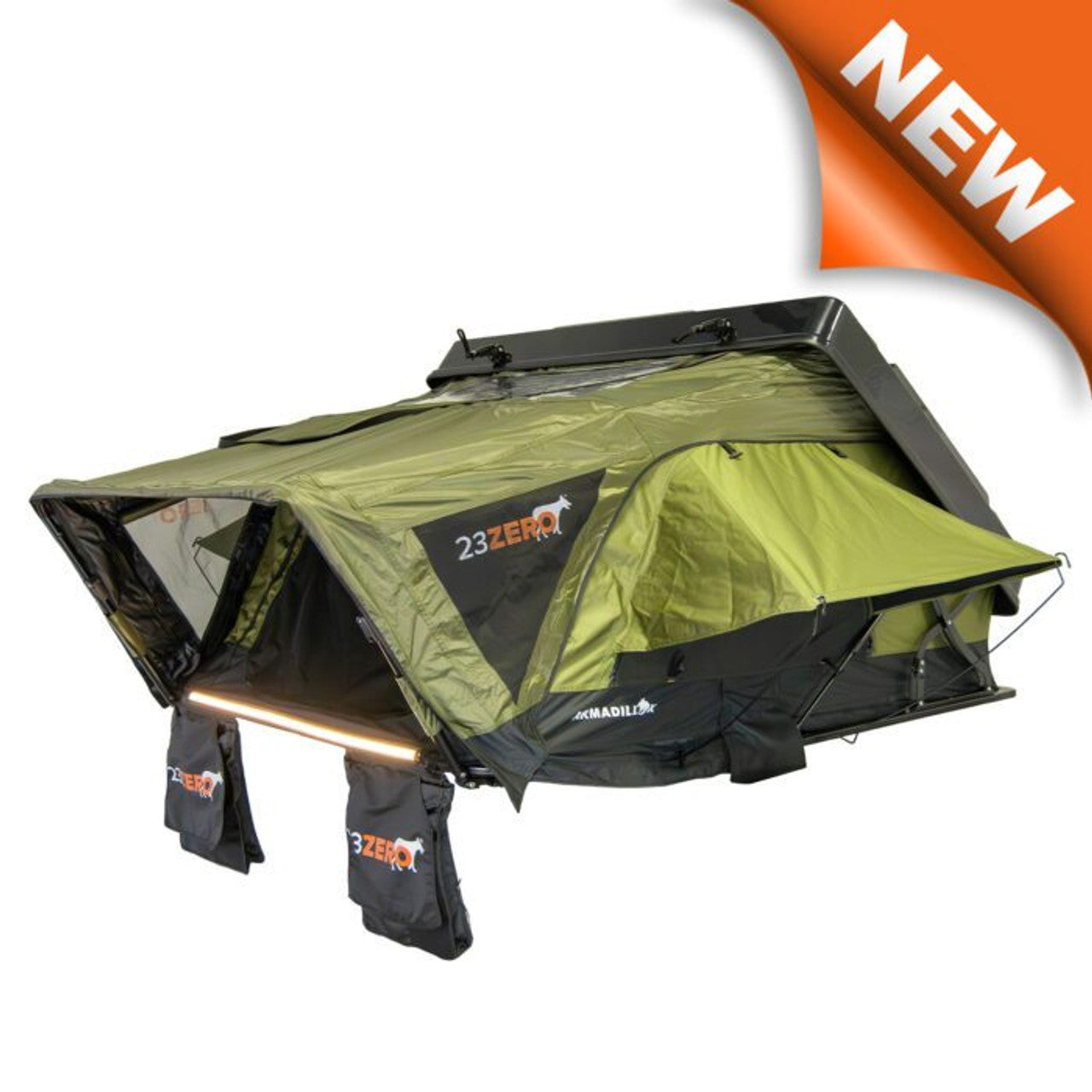 armadillo tent 23Zero Armadillo X2 Slim Side Open Hardshell RTT + Ladder – Next Jump Outfitters