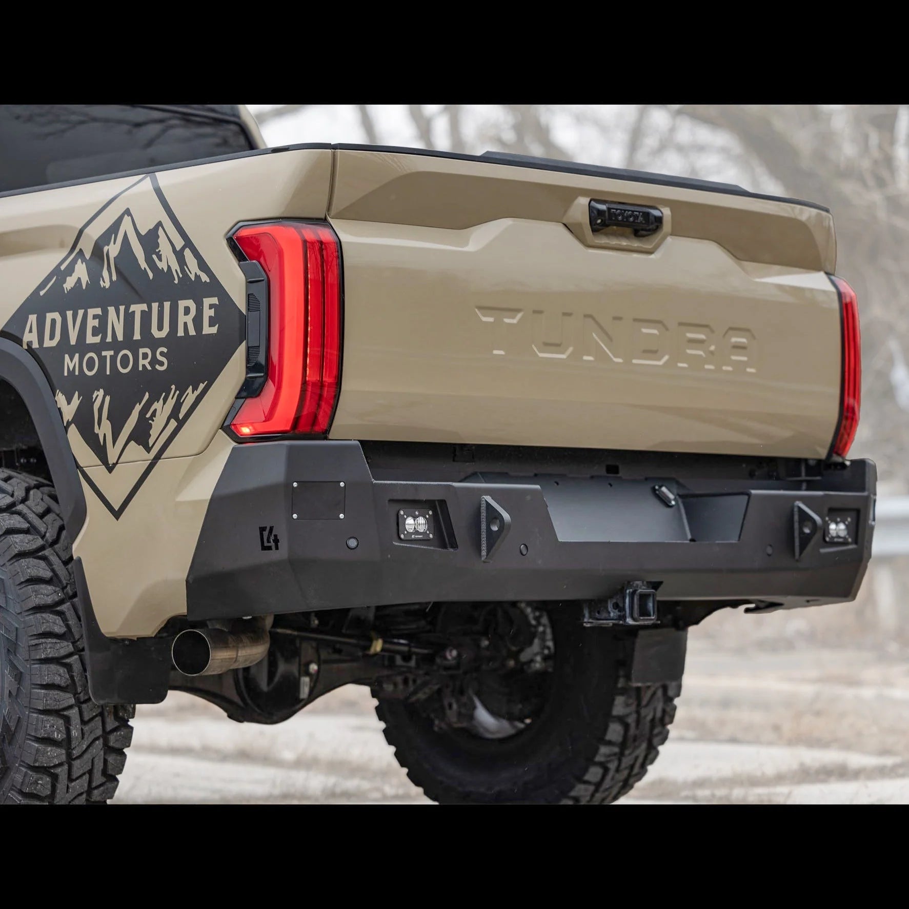 C4 Tundra Overland Series Rear Bumper / 3rd Gen / 2022+ - 3 Hour Install