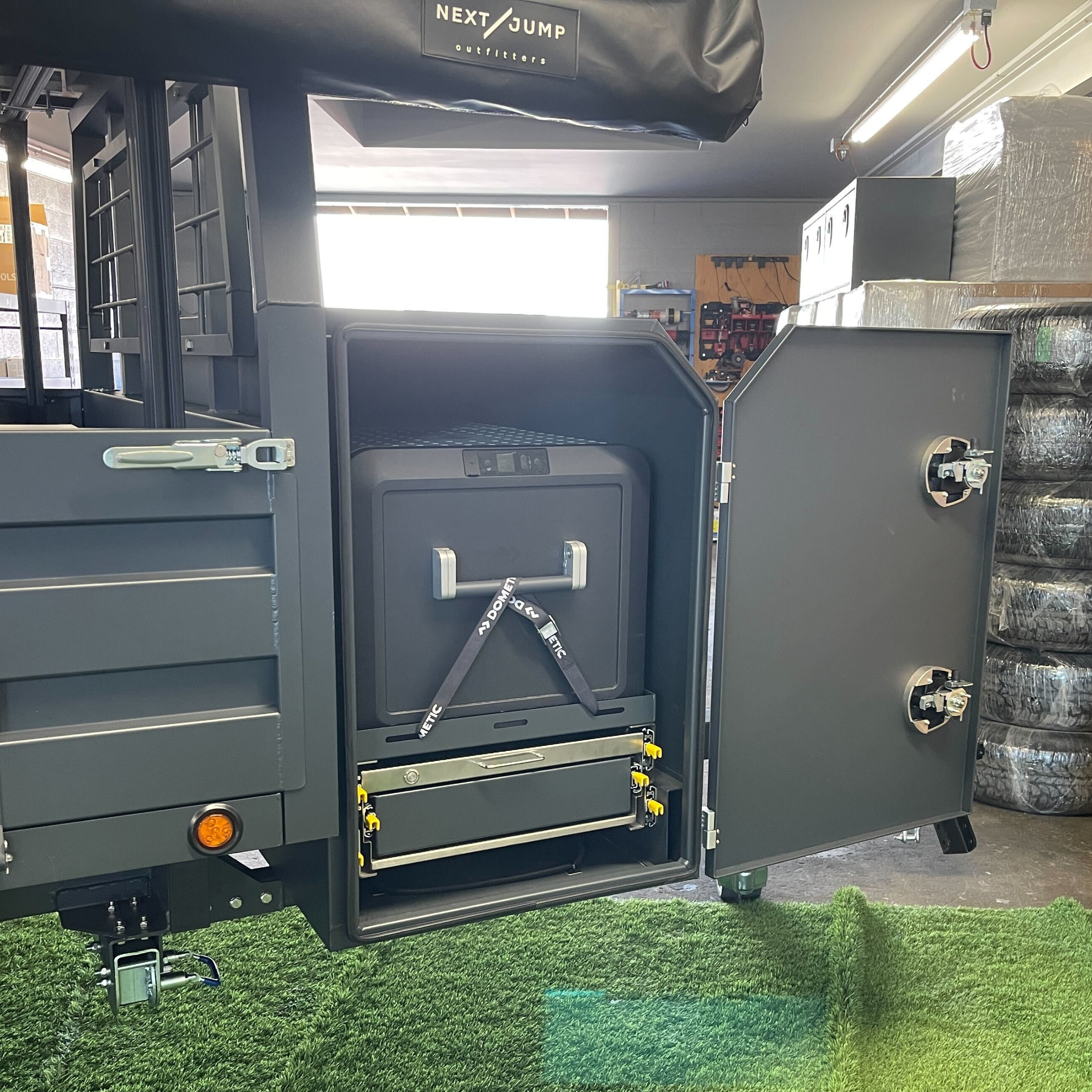 Mid-Size Tongue Box Camp Kitchen (Left Side)