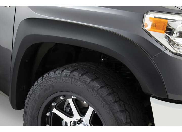 Bushwacker (BUS) 30926-02 22-C TUNDRA EXTEND-A-FENDER STYLE FENDER FLARE 4PC TXT BLACK - 3 Hour Install