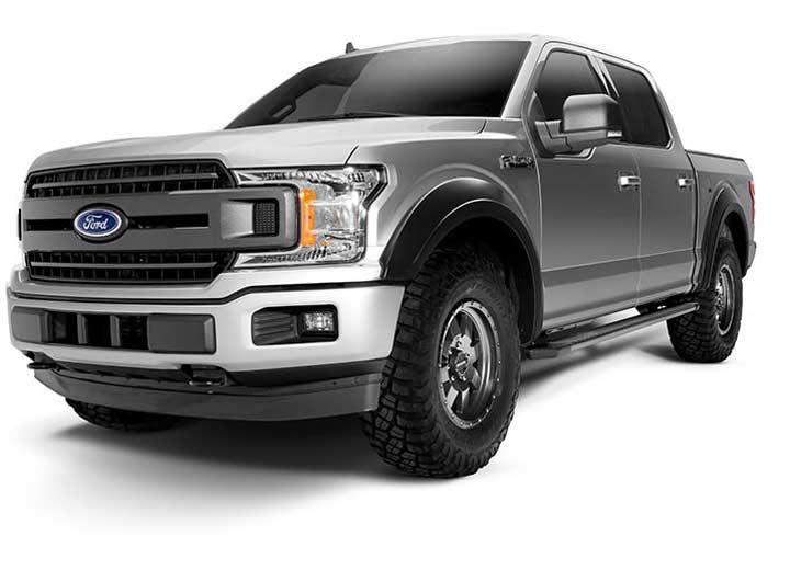 Bushwacker (BUS) 30926-02 22-C TUNDRA EXTEND-A-FENDER STYLE FENDER FLARE 4PC TXT BLACK - 3 Hour Install