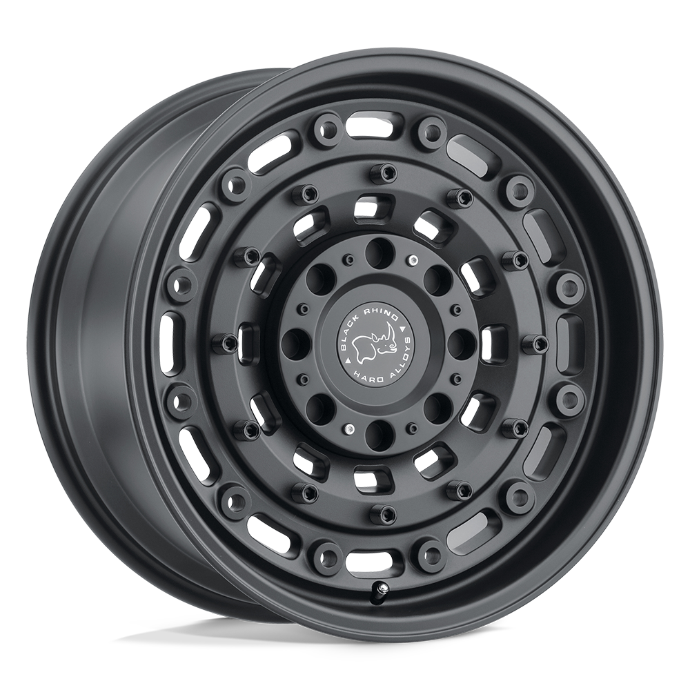 Black Rhino Hard Alloys - ARSENAL - BRARS 18X9.5 8X170 TXT-M-BLK 12MM