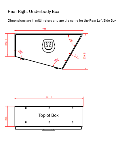 Full-Size Long Underbody Box Rear Pair