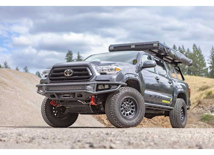 Ironman 4x4 (IRM) BBR072K-NNN 16-23 TACOMA RAID SERIES FRONT BUMPER KIT w/ Bright Saber 32" LED Light Bar