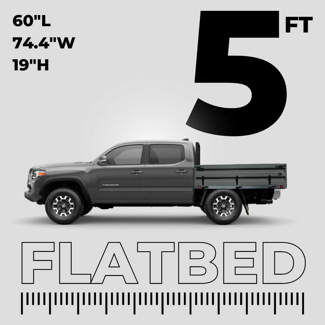 Mid-Size Regular Flatbed Truck Body - with Headache Rack