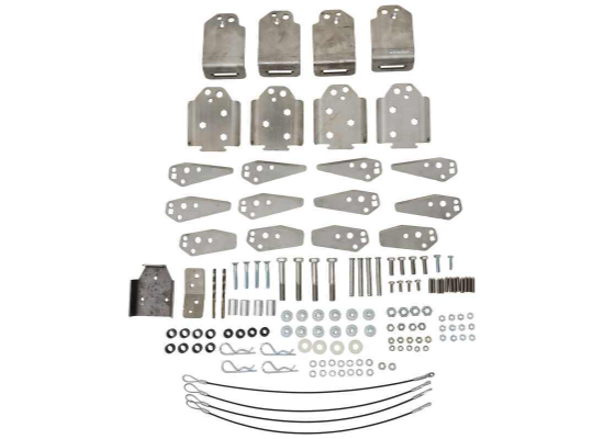 TorkLift StableLoad Suspension Upgrade w Quick-Disconnect - Lower Overload Springs - Stainless Steel