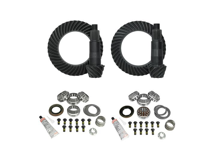 Yukon Gear & Axle (YUK) YGK068 COMPLETE GEAR AND KIT PACKAGE FOR JL/JT,D44 REAR & D44 FRONT,4:88 GEAR RATIO - 13 Hour Install
