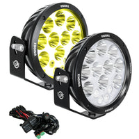 Primary Lights - Vision X ADV 8.7" Light Cannons Kit (Pair) Yellow or White
