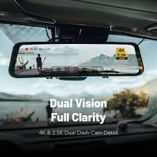 WOLFBOX G900 PRO Mirror Dash Cam