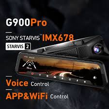 WOLFBOX G900 PRO Mirror Dash Cam