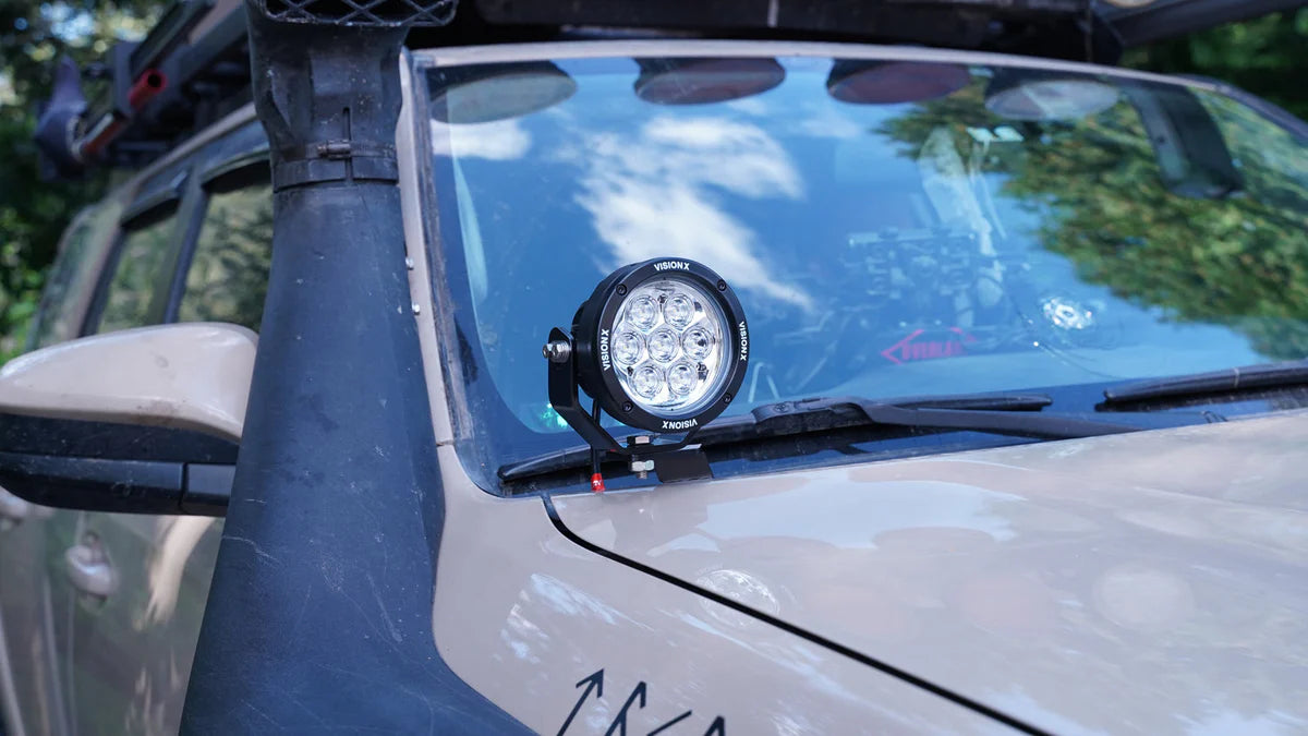 VisionX 30" Shocker Dual Action LED Light Bar | Trail Amber Elliptical