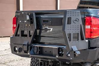 Expedition one - Silverado 2500/3500 Rear Bumper w/Dual Swing Carrier System 2015-2019