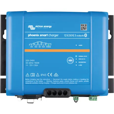 Victron Phoenix Smart IP43 Charger 12/50 - 3 Outputs