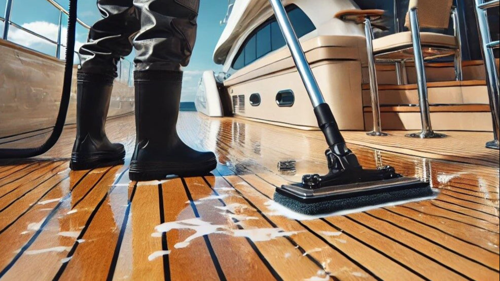 Teak Wash, Brighten & Seal (5-Step Service)