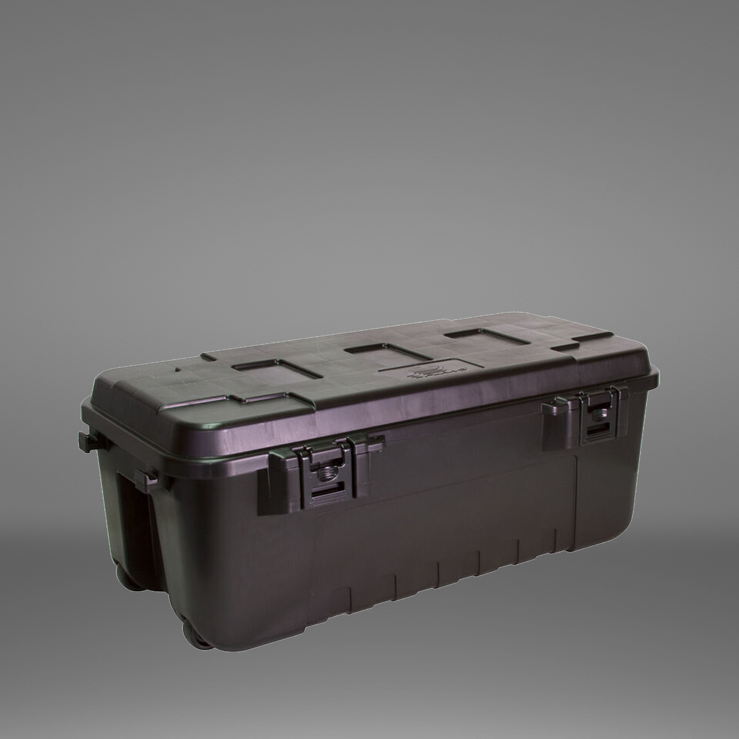 Camp Kitchen Box Plano Large Sportsman Trunk Black x 18