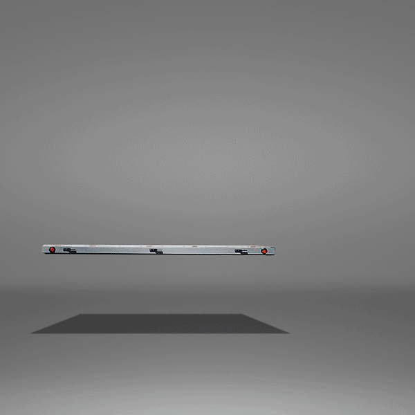 Full-Size Regular Aluminum Overland Trailer - 86.61"W x 80.91"L x 19.78"H - Next Jump Outfitters