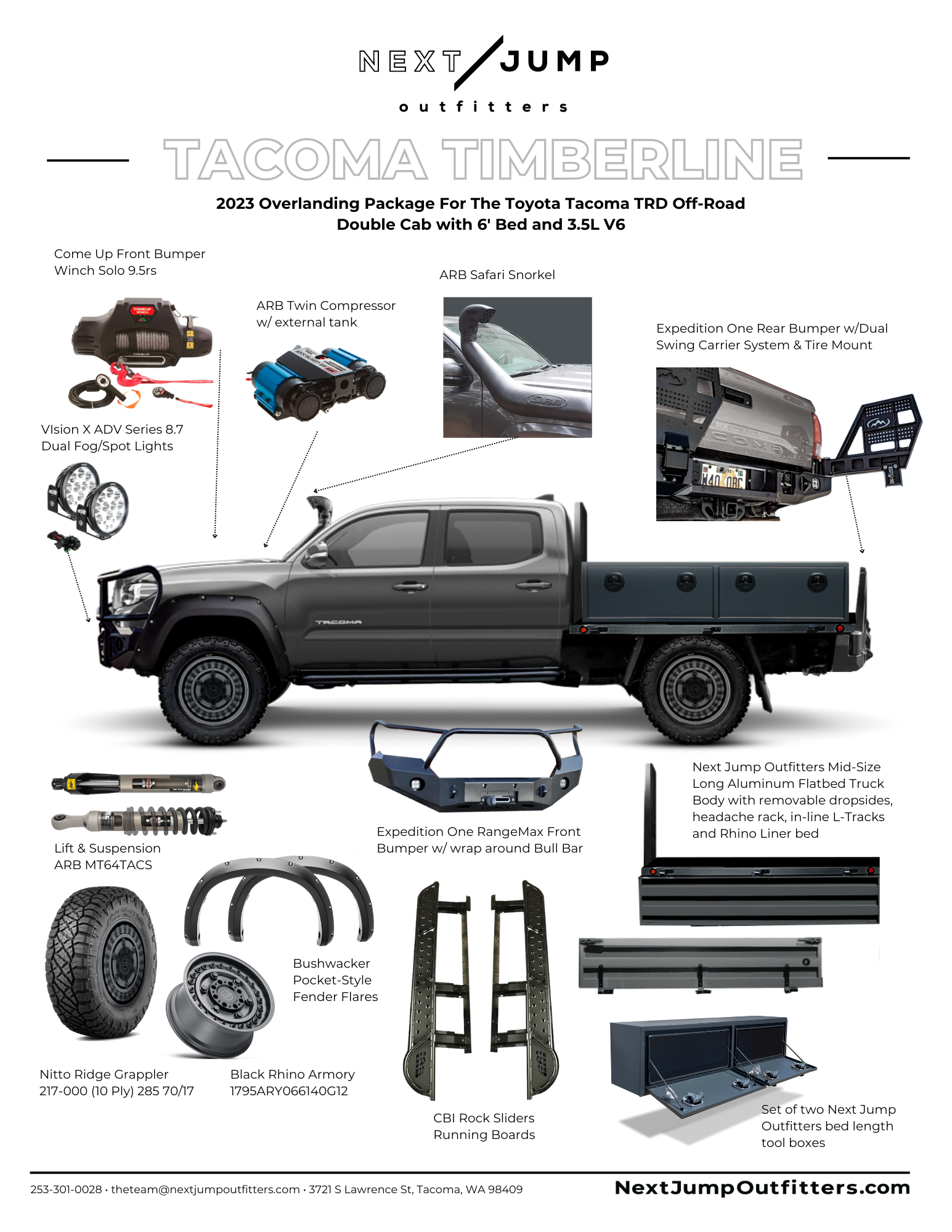 Toyota Tacoma Timberline Build