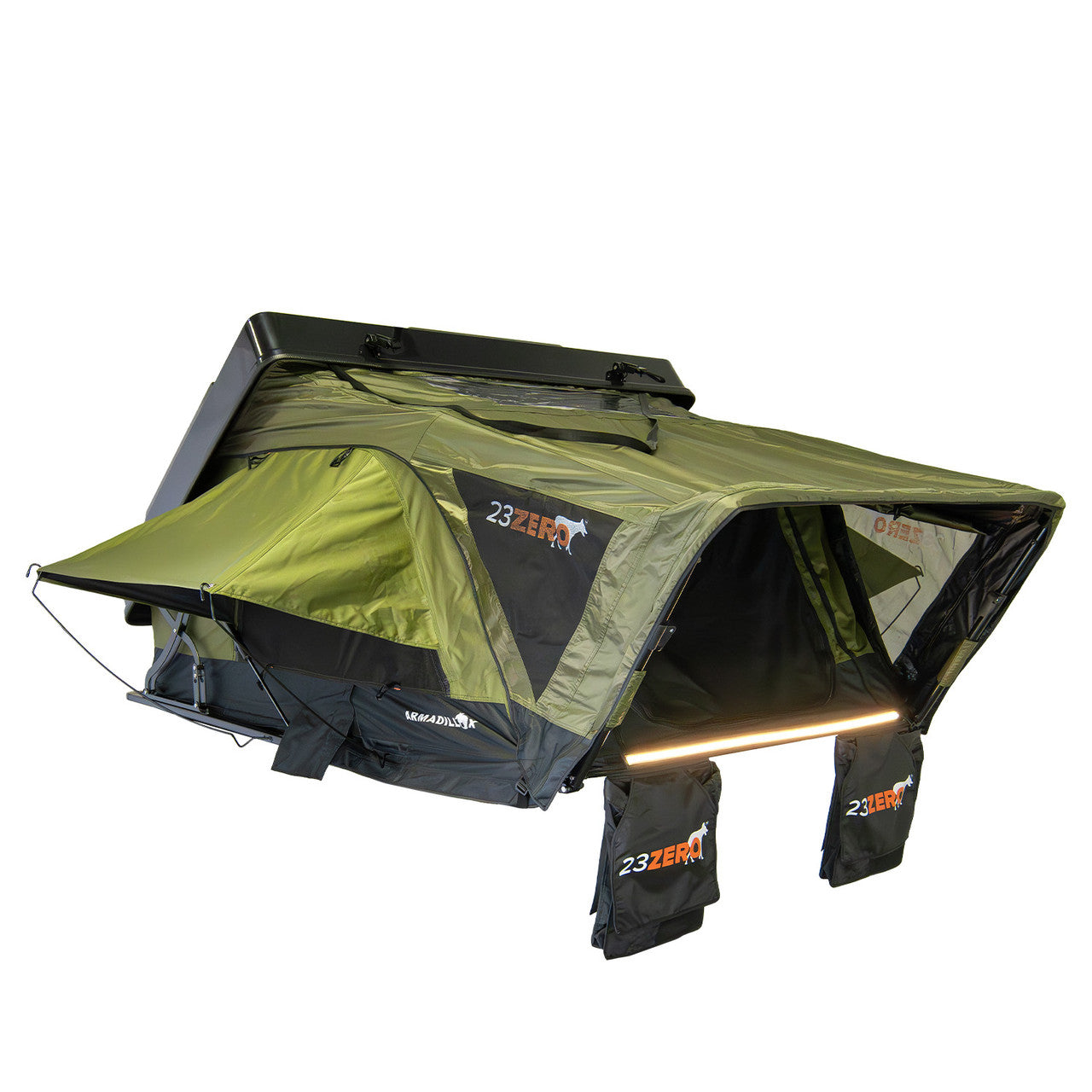 23Zero Armadillo X2 Slim Side Open Hardshell RTT + Ladder