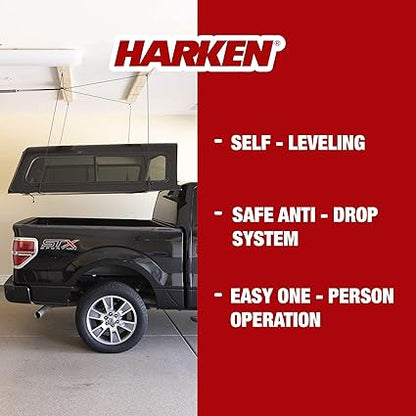 HARKEN Roof Top Tent Hoist, 12 Ft. Lift, 200 lbs Max, 4 Point – Next Jump Outfitters