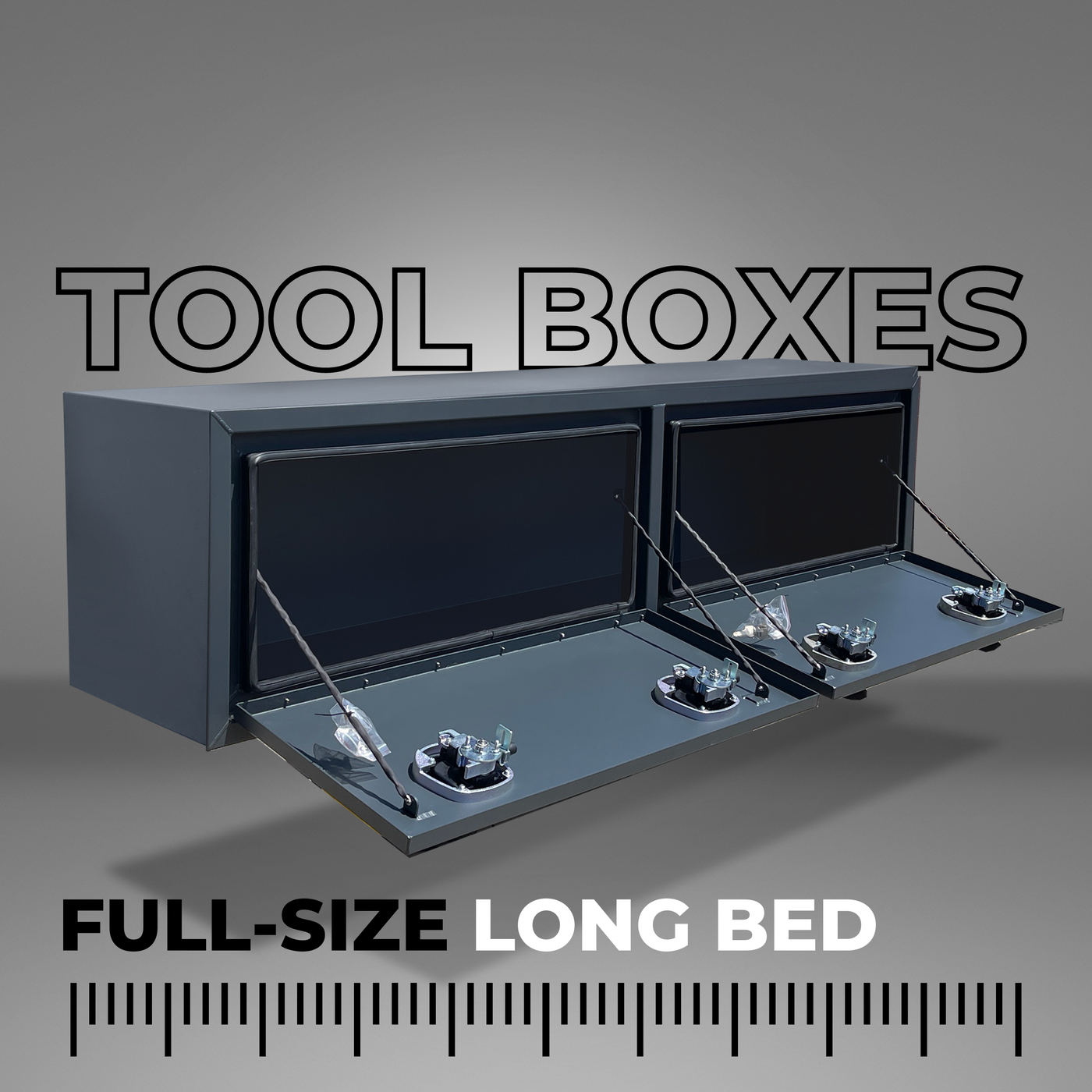 Tool Boxes for Full-Size Long Bed