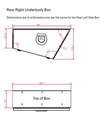 Full-Size Long Underbody Box Rear Pair