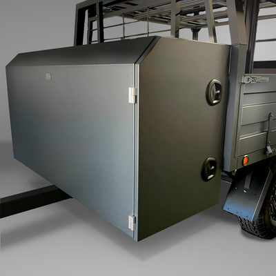Tongue Box Slide-Out Camp Kitchen for Full-Size Beds