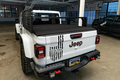 TRUKD Overlander Bed Rack Configuration - Toyota Tacoma / Utility Rails - Toyota Tacoma / Utility Rails - Toyota Tacoma / Utility Rails - Toyota Tacoma / Utility Rails - Toyota Tacoma / Utility Rails - Toyota Tacoma / Utility Rails