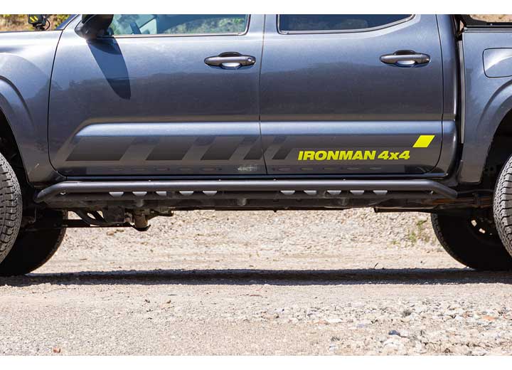 Ironman 4x4 (IRM) SS072S 05-23 TACOMA RAID SERIES HEAVY DUTY SIDE STEPS SUITED FOR 4DOOR SHORT BED/ACCESS CAB