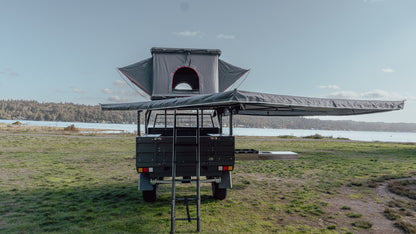 Mid-Size Regular Aluminum Overland Trailer - without Headache Rack