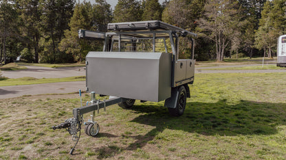 Mid-Size Regular Aluminum Overland Trailer - without Headache Rack