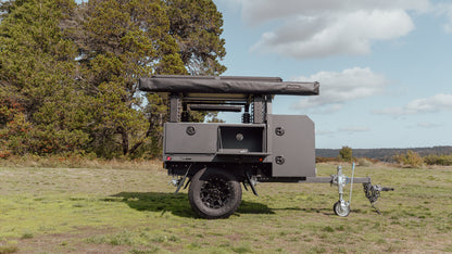 Mid-Size Regular Aluminum Overland Trailer - without Headache Rack