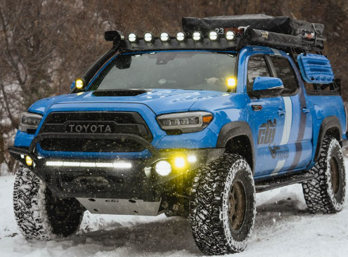 Toyota Tacoma Overland Bolt-On Rock Sliders | 2016-2023