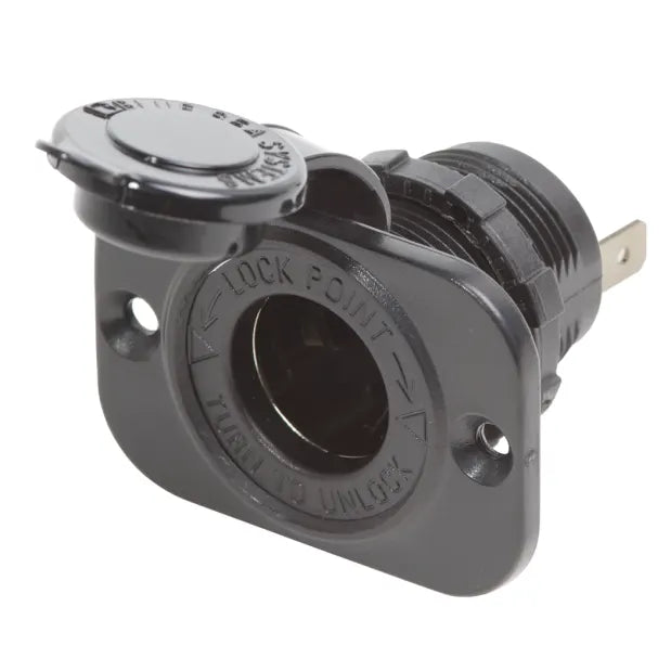 Part - Blue Sea 12 Volt Dash Socket With Waterproofing Cover