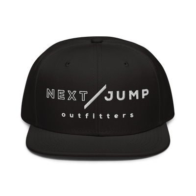 Next Jump Outfitters Snapback Trucker Cap Black