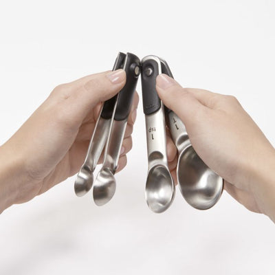 OXO 4-Piece Stainless Steel Measuring Spoons Set - Next Jump Outfitters