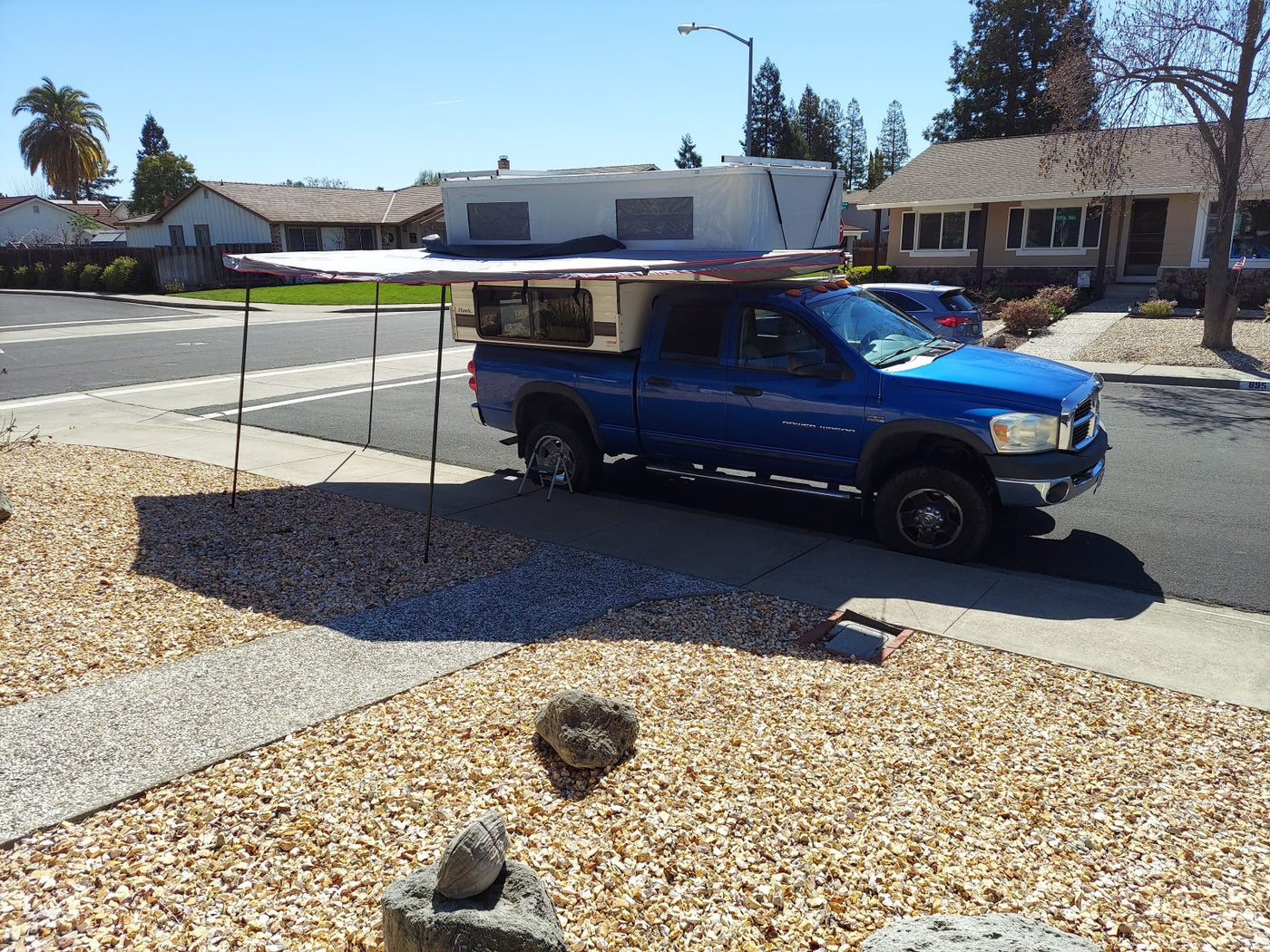 Overland Pros Wraptor 6K- 270 Degree Freestanding Vehicle Mounted Awning - Next Jump Outfitters