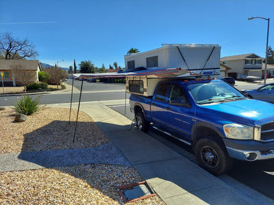 Overland Pros Wraptor 6K- 270 Degree Freestanding Vehicle Mounted Awning - Next Jump Outfitters