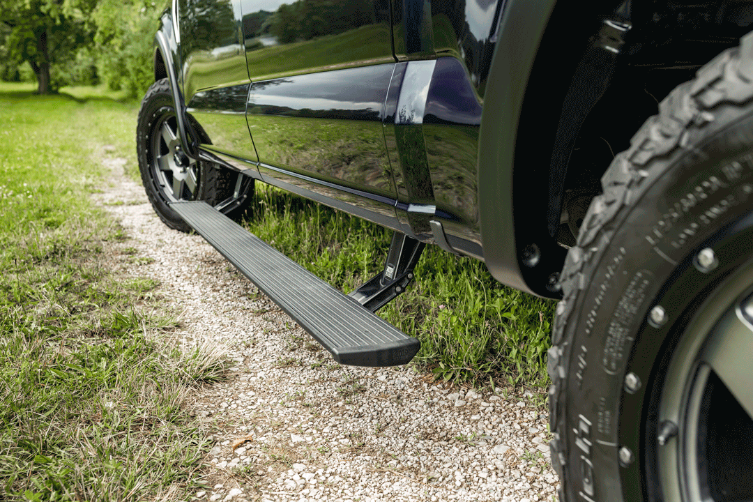 AMP-Research PowerStep Running Boards - Next Jump Outfitters