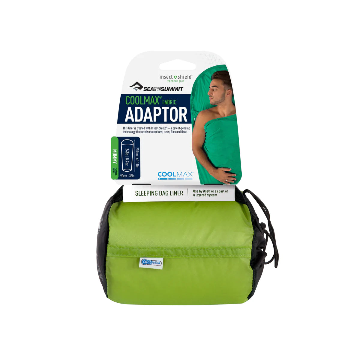Adaptor COOLMAX Liner - Insect Shield - Next Jump Outfitters