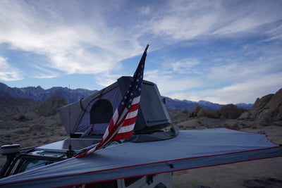 Overland Pros Wraptor 6K- 270 Degree Freestanding Vehicle Mounted Awning - Next Jump Outfitters