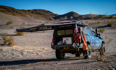 Overland Pros Wraptor 4K- 270 Degree Freestanding Vehicle Mounted Awning - Next Jump Outfitters