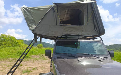 Next Jump Aluminum Fold-Out  Roof Top Tent (4-adults) - Next Jump Outfitters