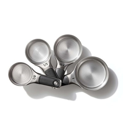 OXO 4-Piece Stainless Steel Measuring Cups Set - Next Jump Outfitters