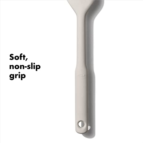 OXO oxo silicone spoon spatula - white