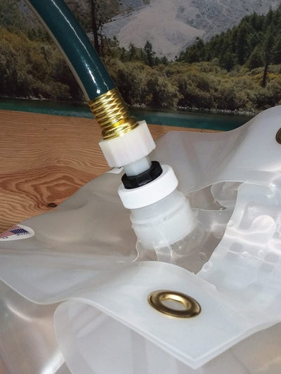 Swivel Garden Hose Adapter – Female 3/4″ GHT - Next Jump Outfitters