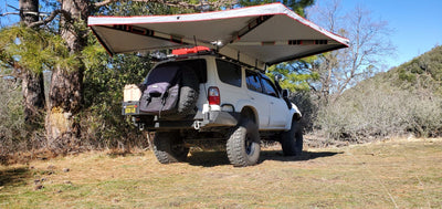 Overland Pros Wraptor 4K- 270 Degree Freestanding Vehicle Mounted Awning - Next Jump Outfitters