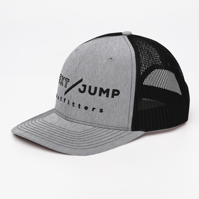 Next Jump Outfitters Mesh Trucker Cap Grey - Next Jump Outfitters